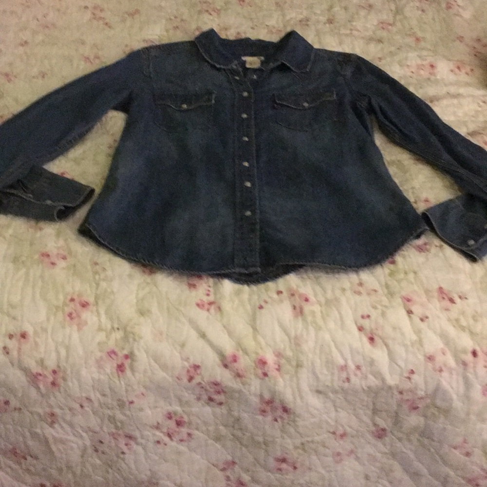 For Urban Outfitters Denim shirt from Wrangler.